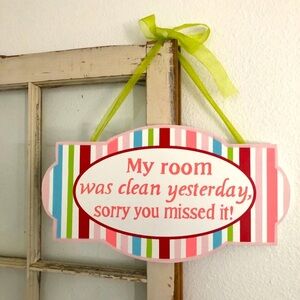 Wall Decor Sign Fun Kids Room